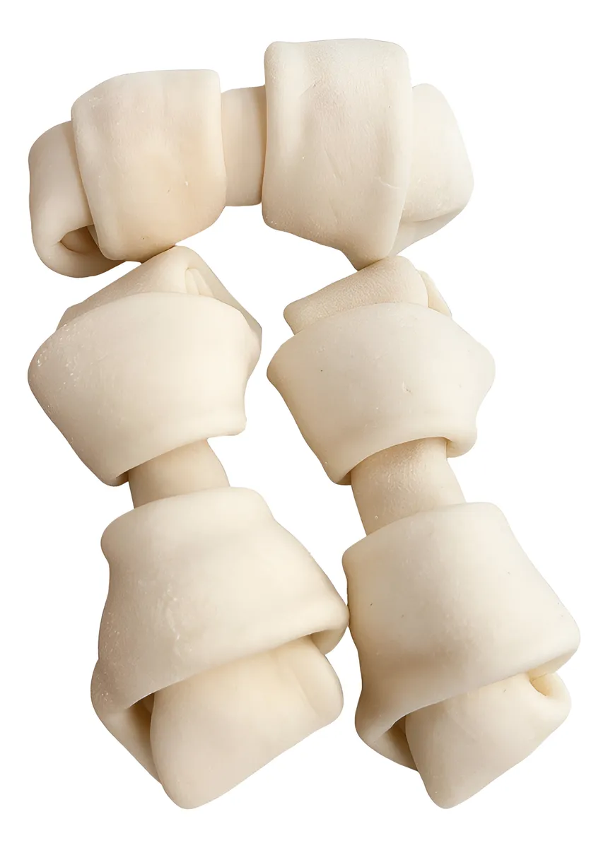 Hueso De Carnaza Natural 8-10 Cm 25 Piezas